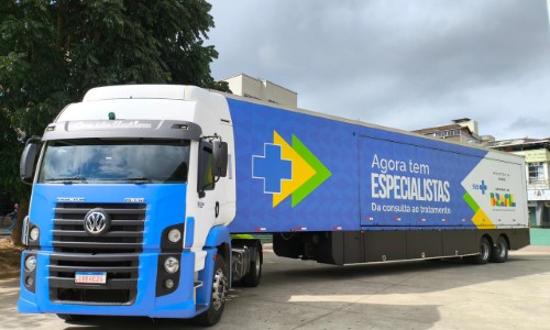 Barra do Piraí recebe carreta de tomografia e exames de imagem do programa Agora Tem Especialistas 